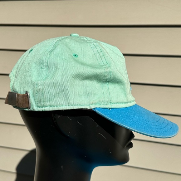 Vans Blue adjustable hat light blue baseball cap with palm trees - Picture 4 of 5